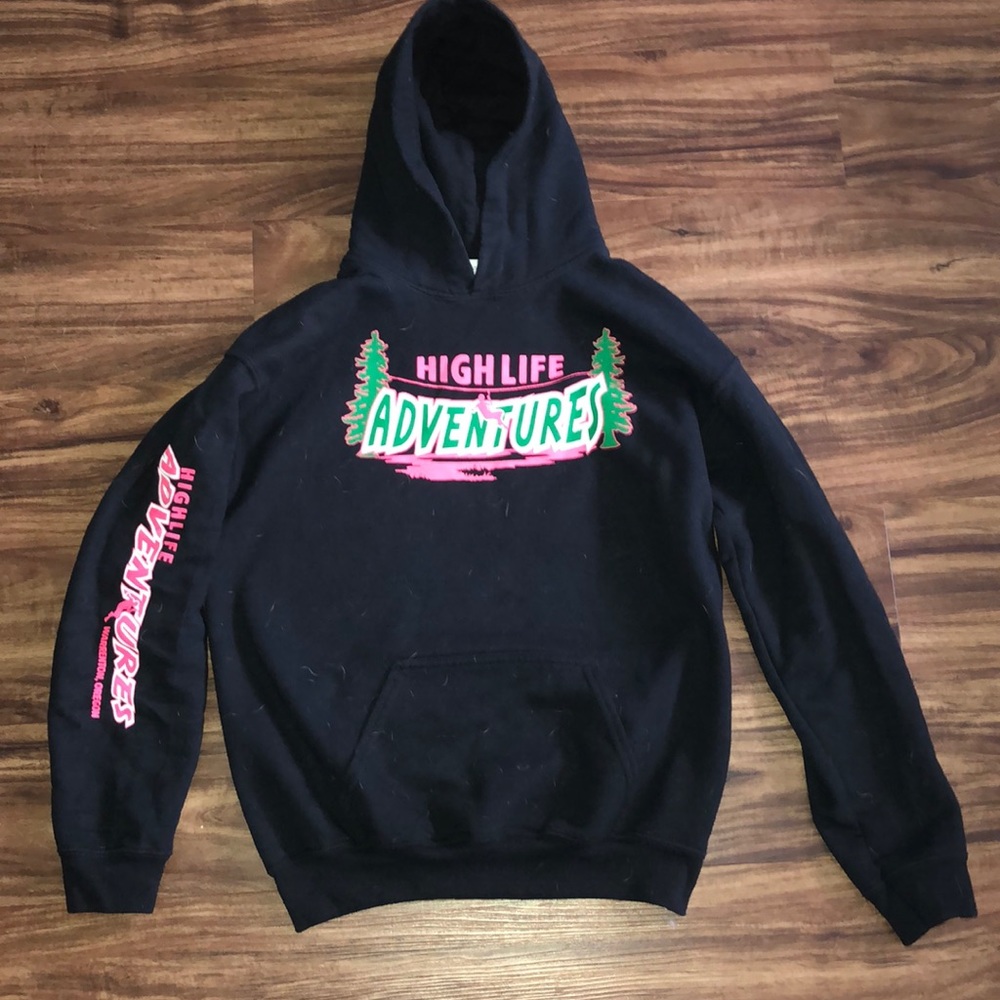 high life adventures, sweatshirt.